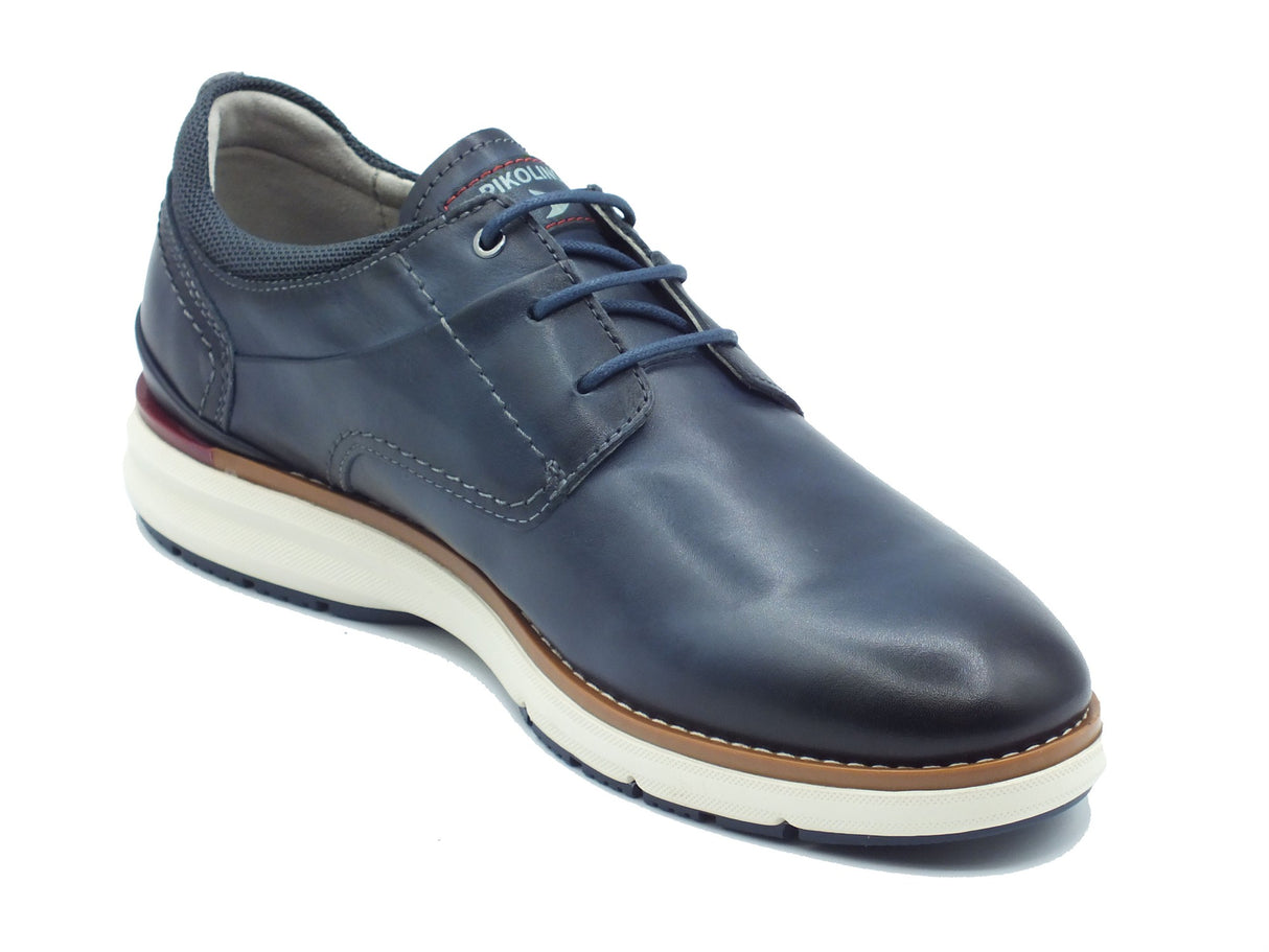 Pikolinos Pikolinos Scarpe Uomo Manacor M1A-4276C1 Blue pelle blu Blue