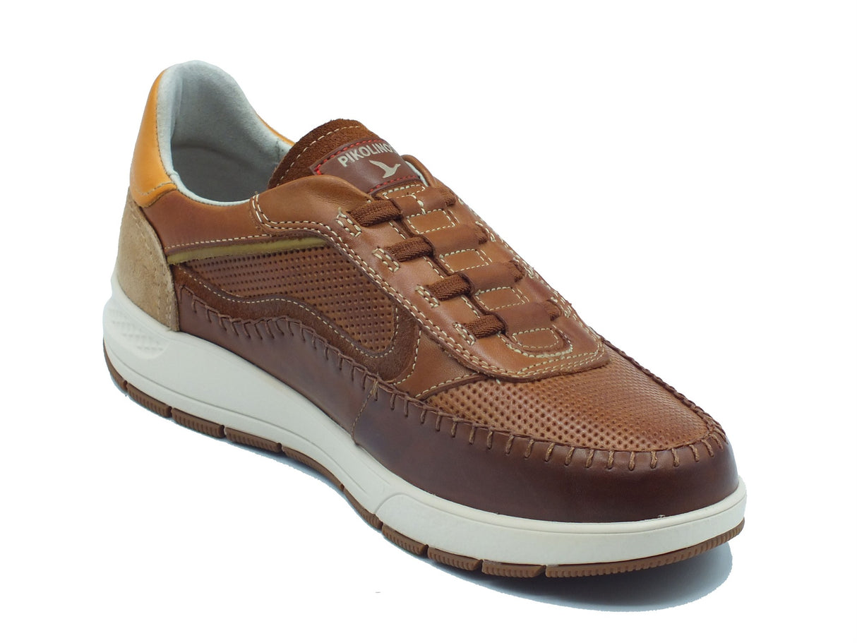 Pikolinos Pikolinos Scarpe Uomo Salamanca M7W-6423C1 Cuero pelle marrone Cuero