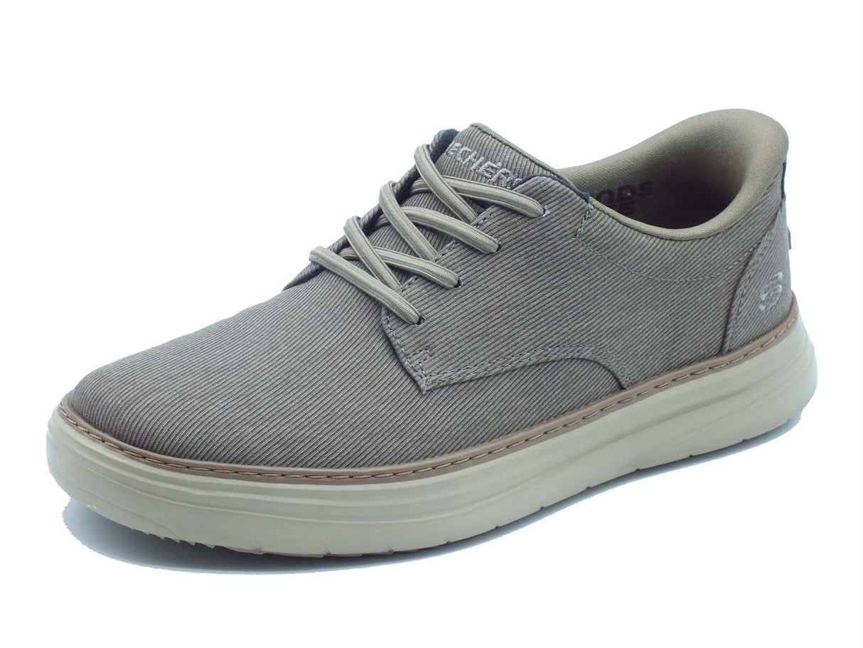 Skechers Skechers Sportive Uomo 205701 Hyland Justino Dark Taupe sintetico beige Taupe