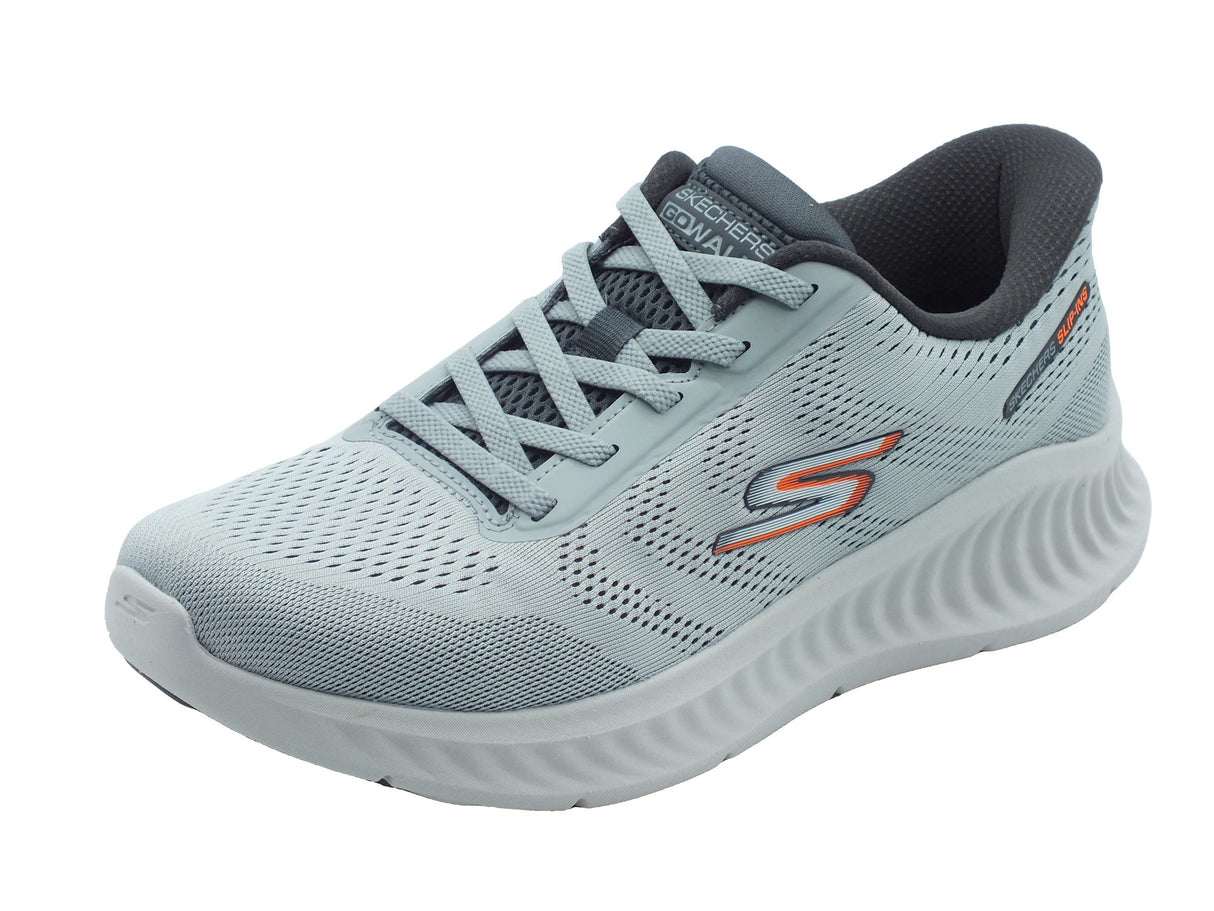 Skechers Skechers Sportive Uomo 216375 Go Walk Now Payton Gray sintetico grigio Grey