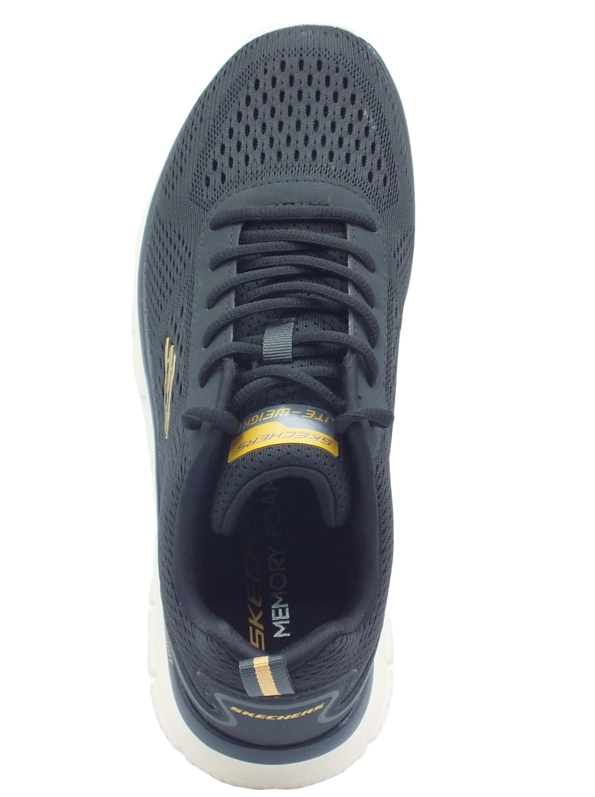 Skechers Skechers Sportive Uomo 232758 Track Leshur Black sintetico nero Black