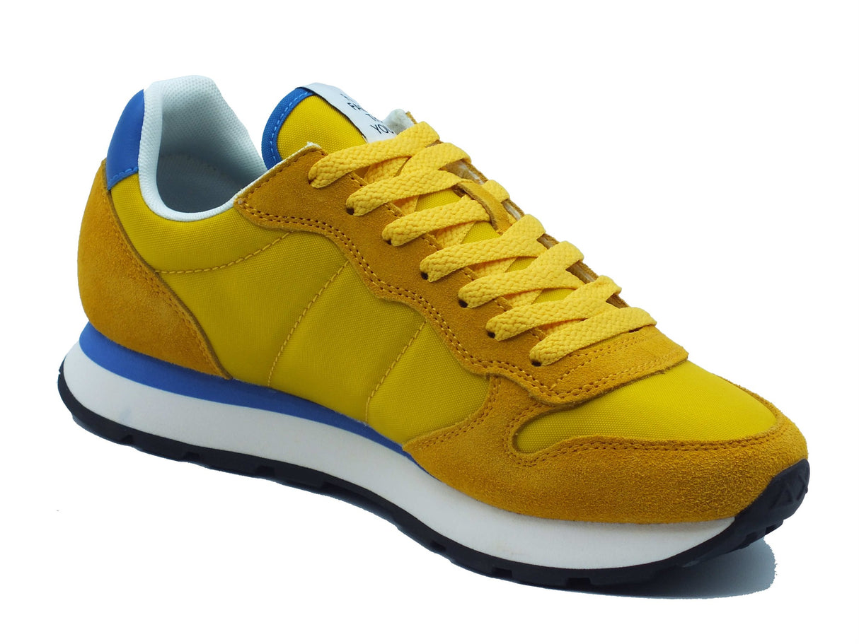 SUN68 SUN68 Sportive Uomo Z36101 Tom Solid Giallo pelle giallo Giallo