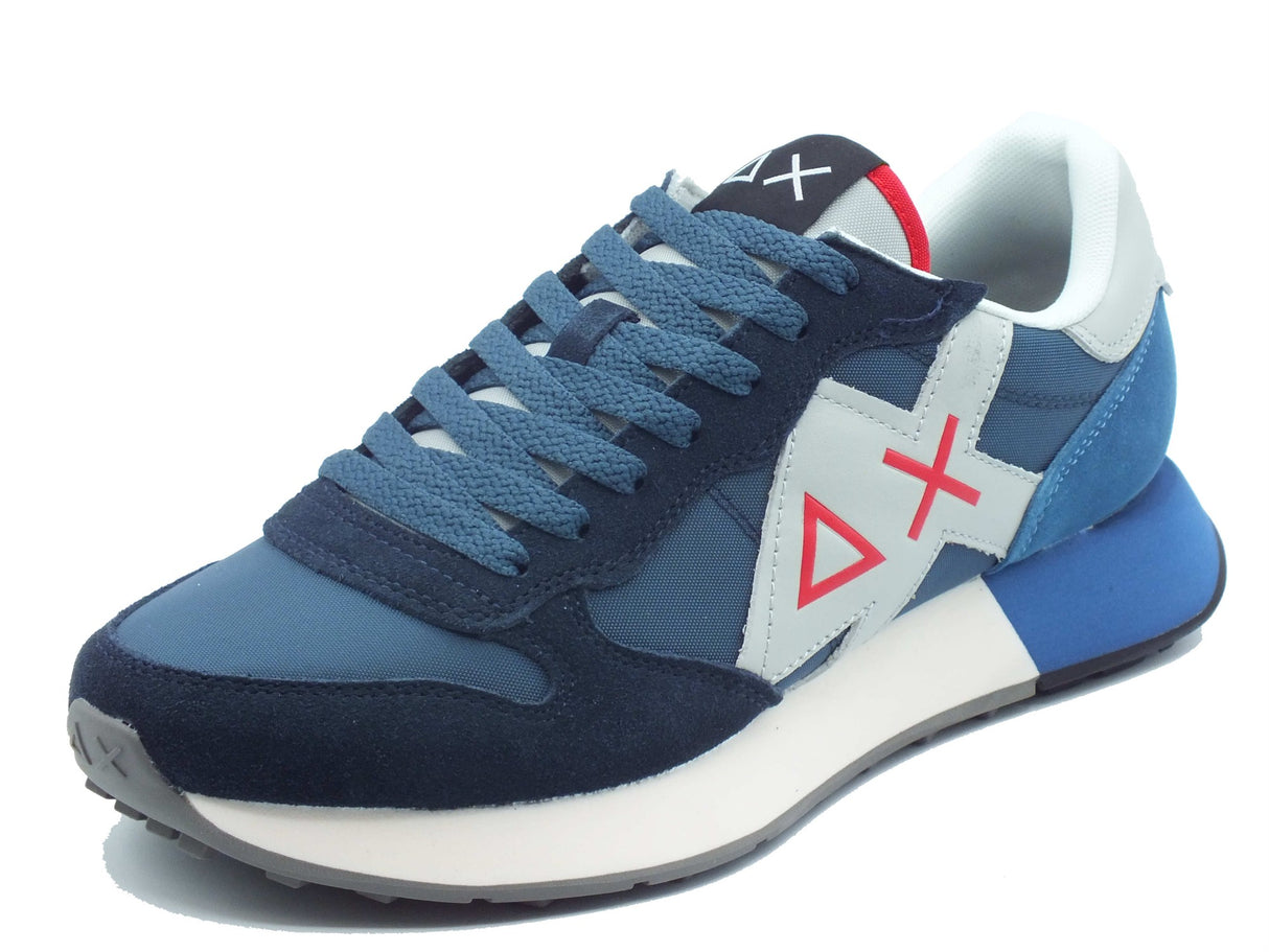 SUN68 SUN68 Sportive Uomo Z36115 Jaky Solid Navy Blue sintetico blu Navy Blue