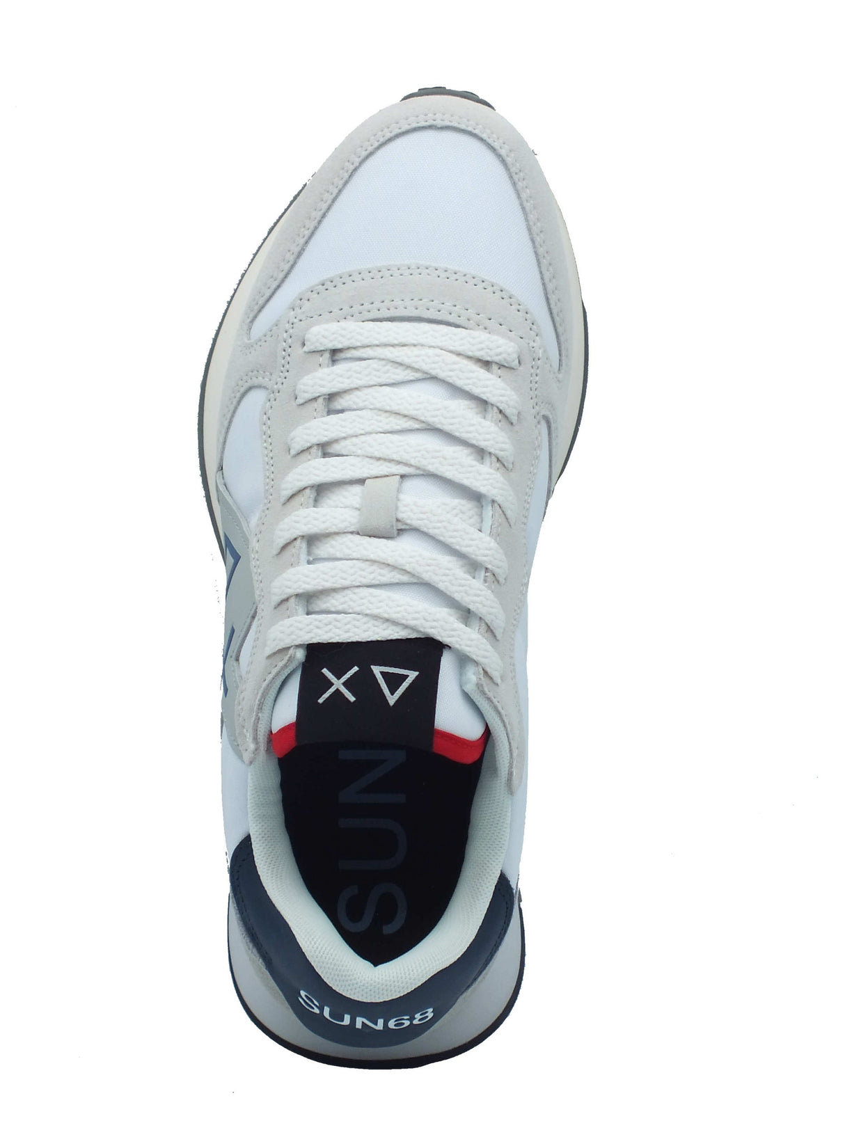 SUN68 SUN68 Sportive Uomo Z36115 Jaki Solid Bianco pelle bianco Bianco