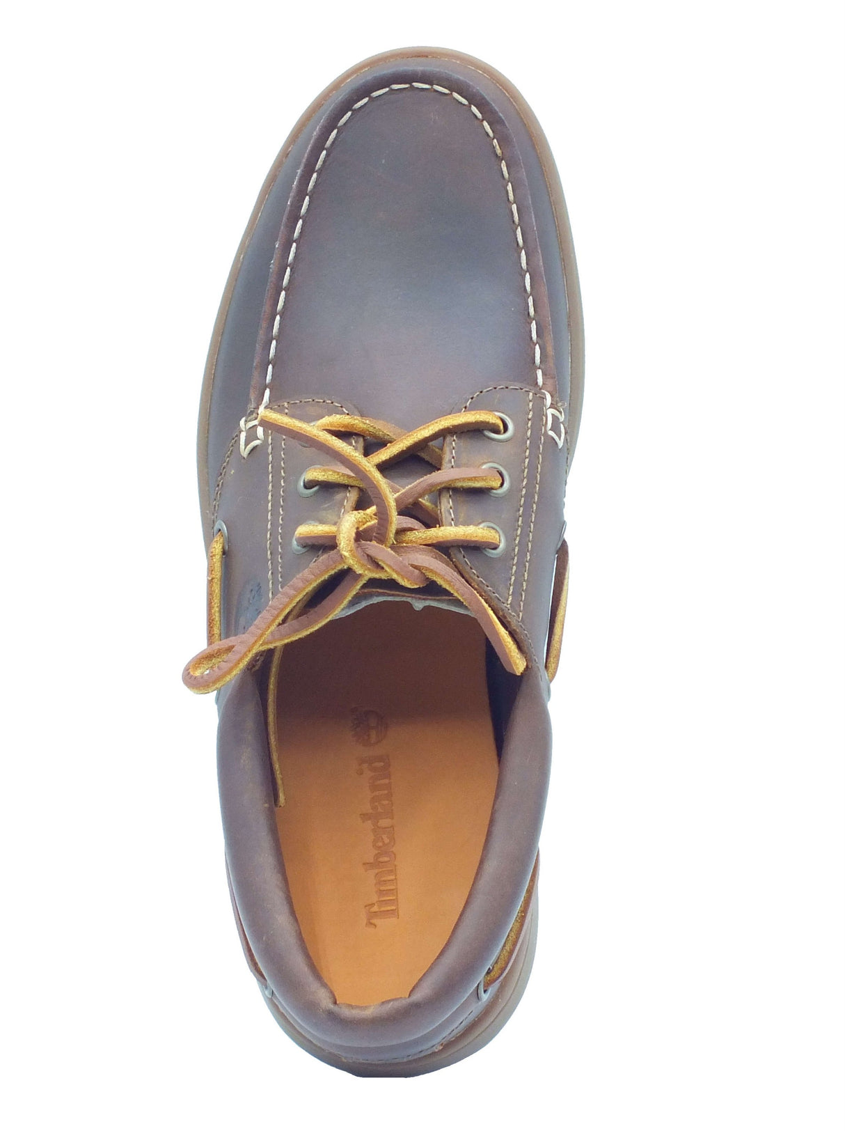 Timberland Timberland Scarpe Uomo 0A6CXM Portofino Pier Taupe Full Grain pelle marrone Taupe Full Grain