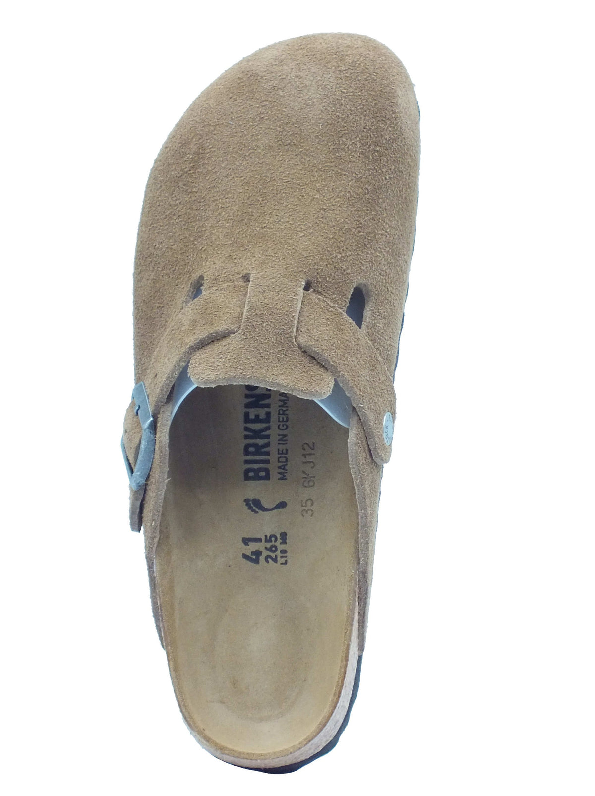 Birkenstock Birkenstock Sandali Uomo 1032795 Boston Bs Dark Tea pelle marrone Dark Tea
