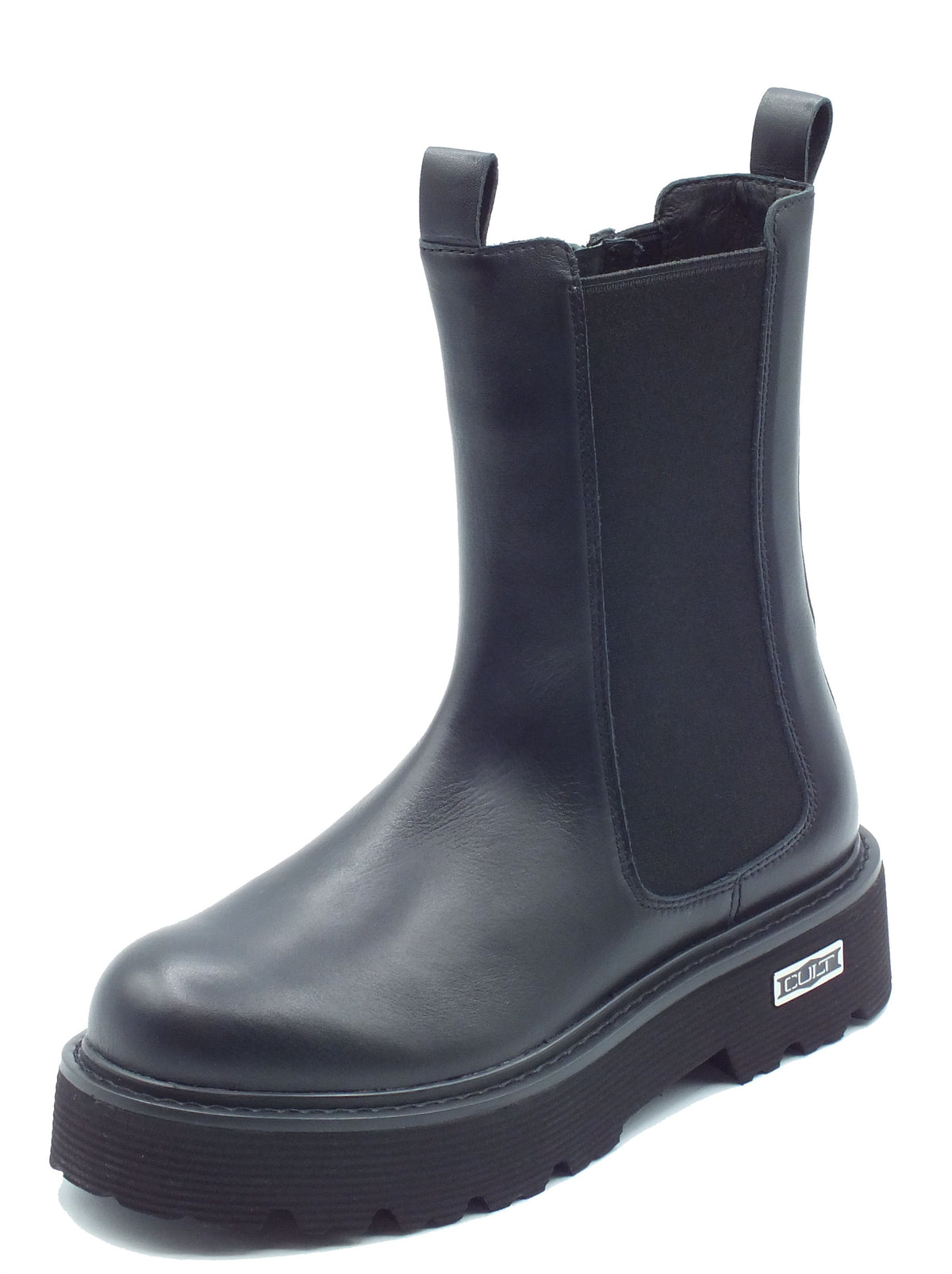 CULT CULT Scarponcini Donna CLW326700 Slash Black pelle nero Black