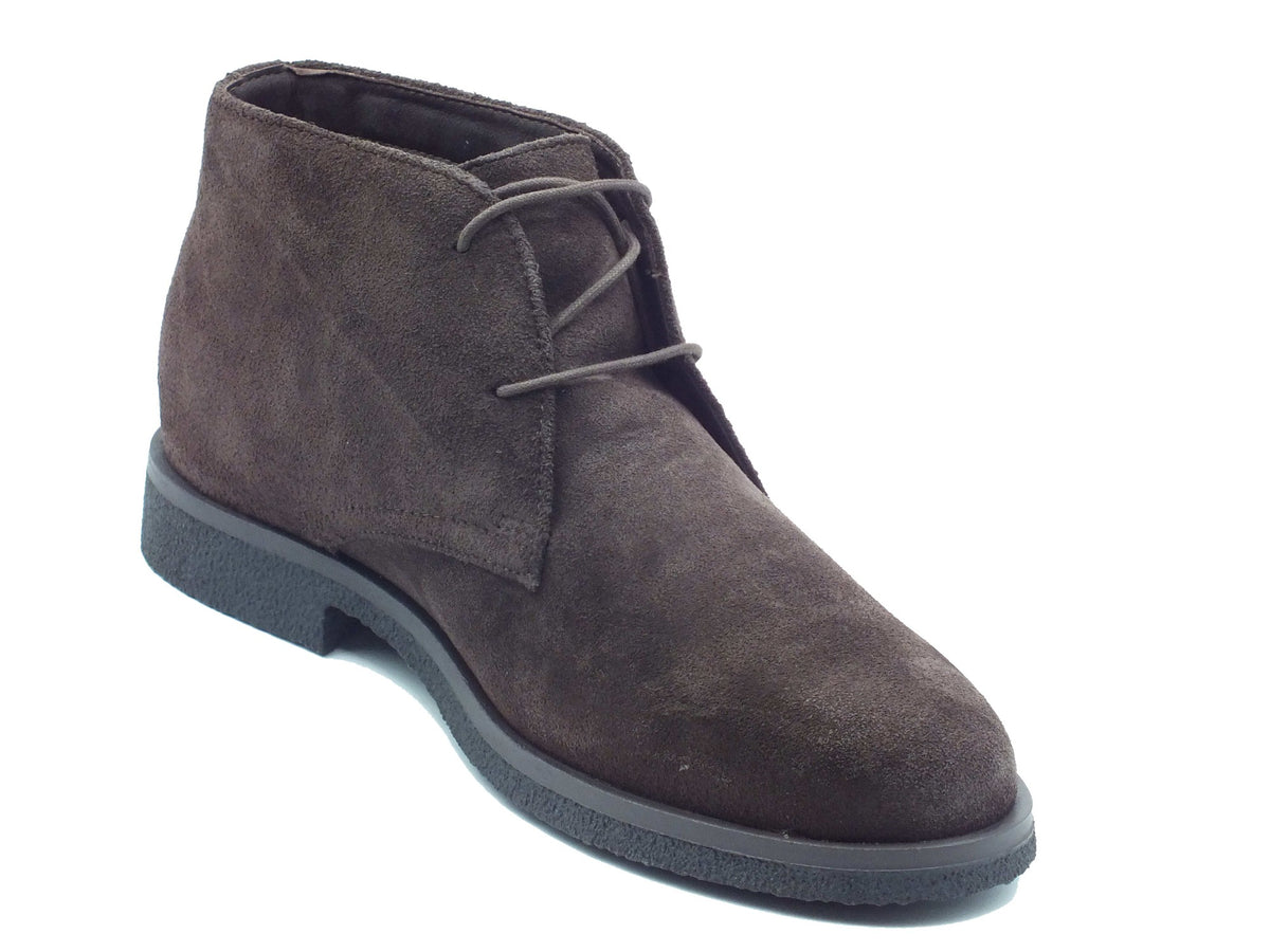 Geox Geox Scarponcini Uomo U6658D Claudio Man Chocolate Brown pelle marrone Chocolate Brown