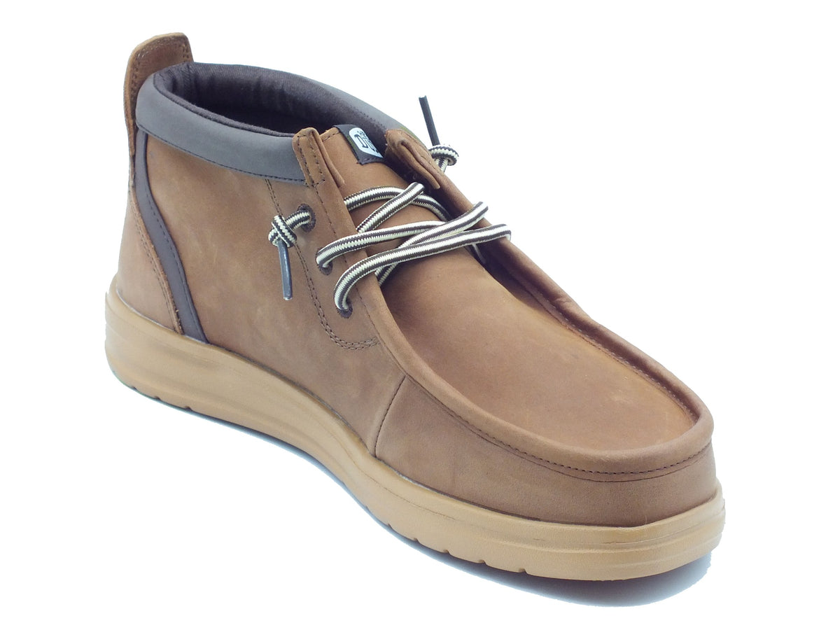 Hey Dude Hey Dude Scarponcini Uomo 45161 Wally Mid Gripr Brown Brown
