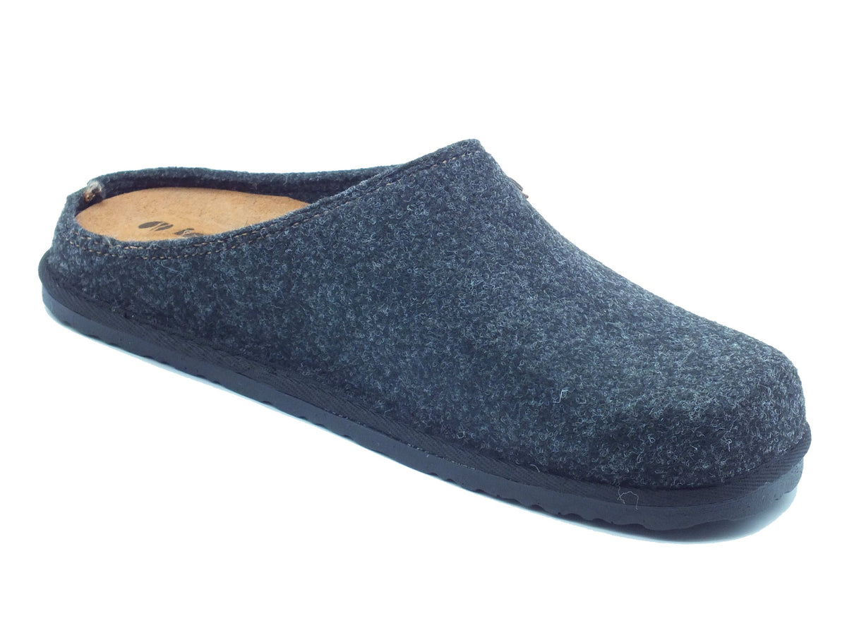 InBlu InBlu Pantofole Uomo SI000025 Grigio lana grigio Grigio