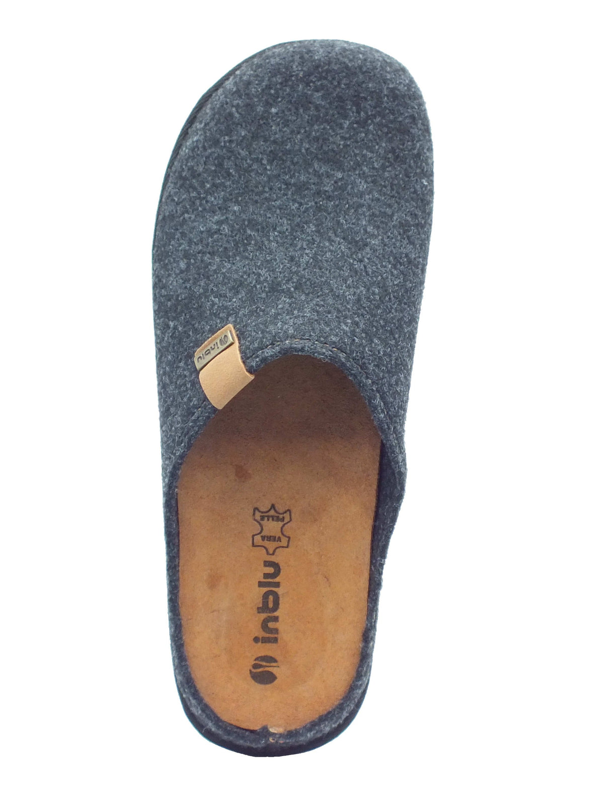InBlu InBlu Pantofole Uomo SI000025 Grigio lana grigio Grigio