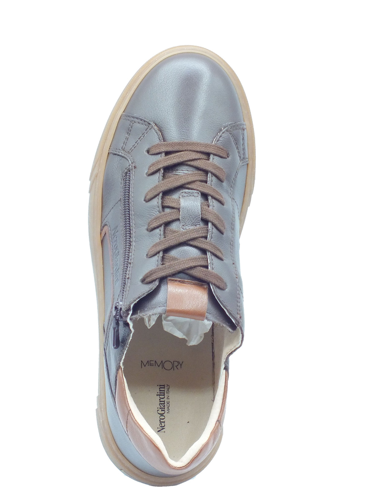 Nero Giardini Nero Giardini Scarpe Uomo I601350U Perseo Col. T.Moro pelle marrone Testa di Moro
