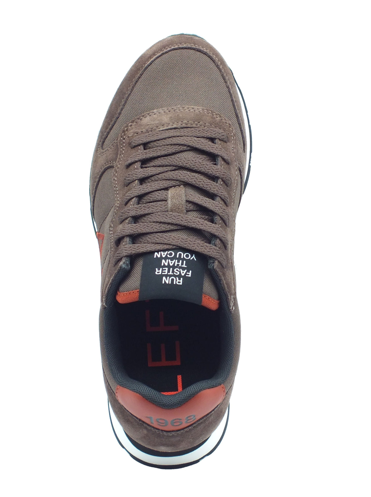 SUN68 SUN68 Sportive Uomo Z46101 Tom Solid Marrone pelle marrone Marrone