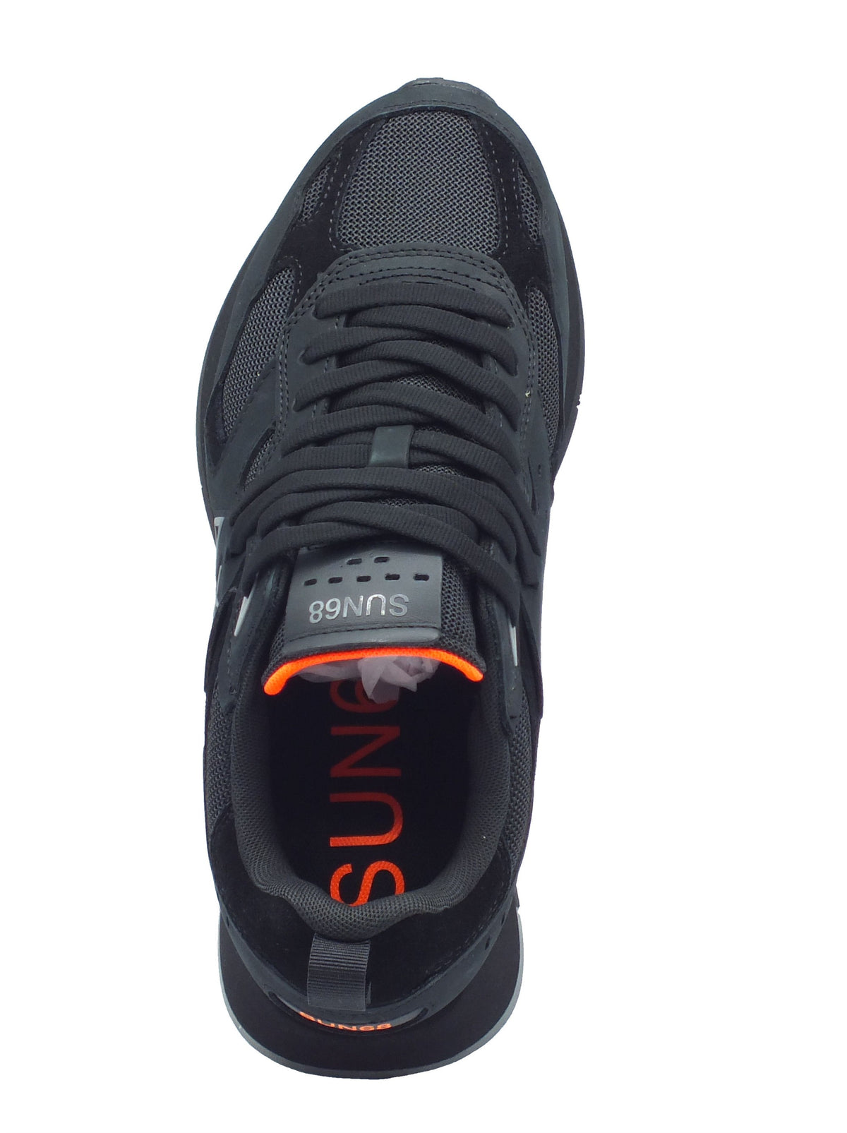 SUN68 SUN68 Sportive Uomo Z46127 Jaki Nubuck Nero pelle nero Nero