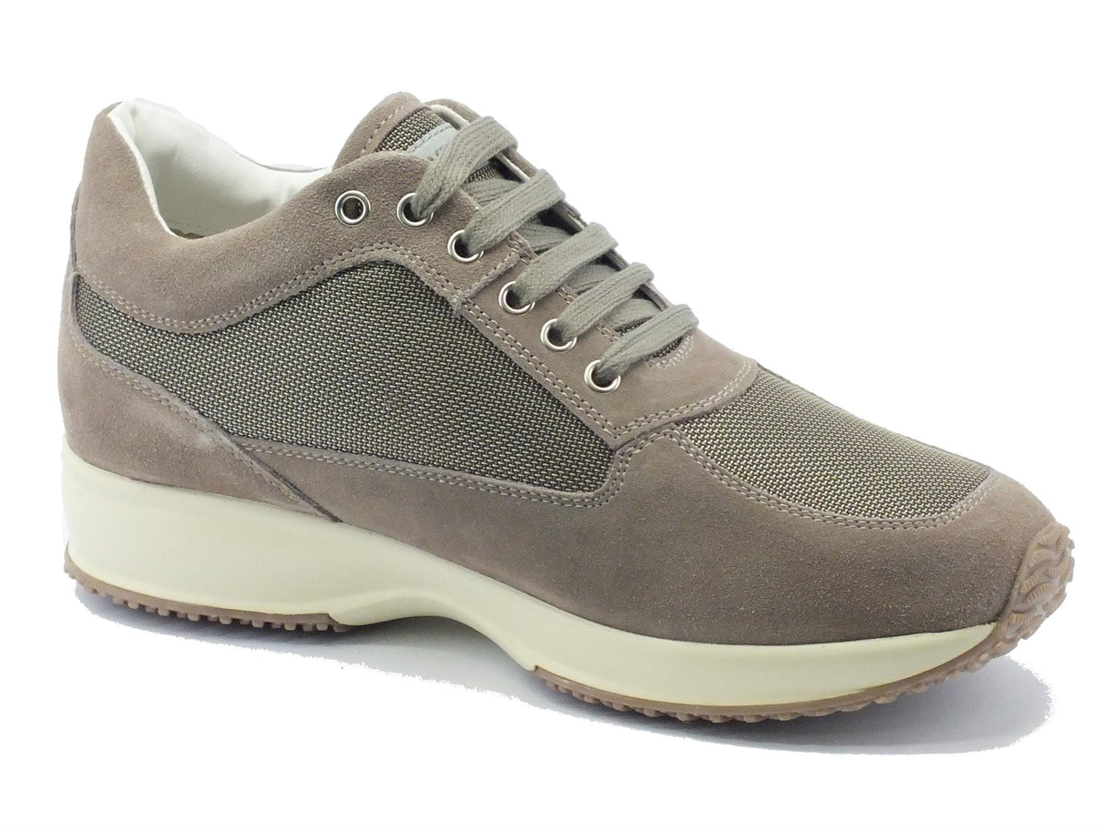 Lumberjack Scarpe per uomo Lumberjack in nabuk taupe con dettagli in tessuto Taupe