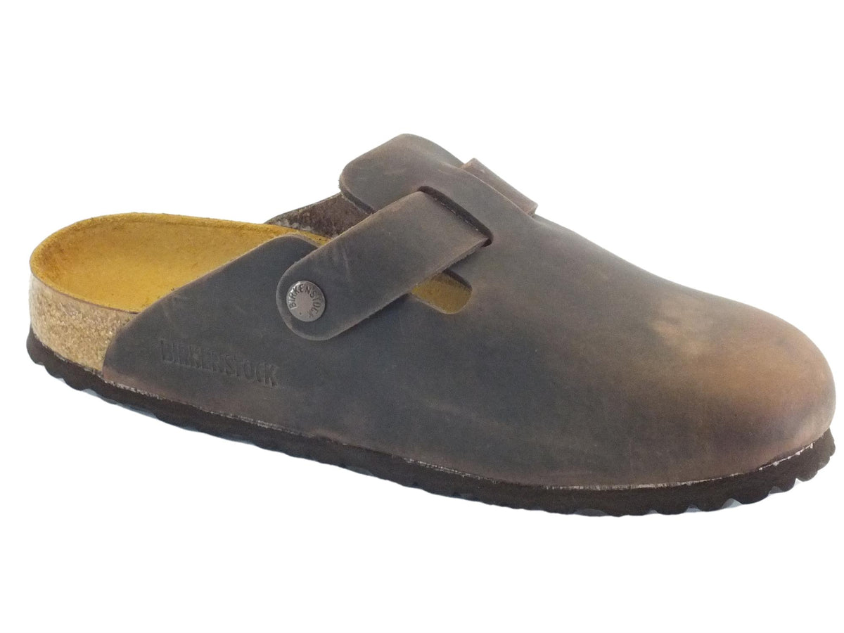 Birkenstock Birkenstock Sandali Uomo 0860133 Boston BS Habana pelle marrone Habana