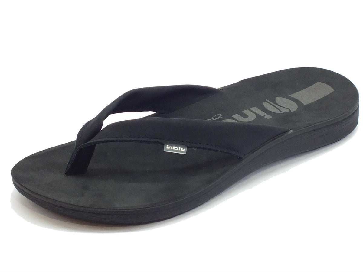 InBlu InBlu Infradito zeppa bassa Donna VA000016 Nero sintetico nero Nero