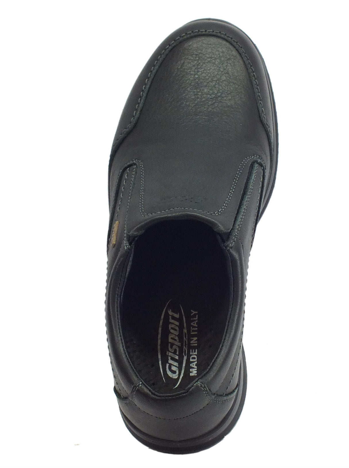 Grisport Mocassini Grisport Active per uomo in pelle nera antistatici antishock Nero