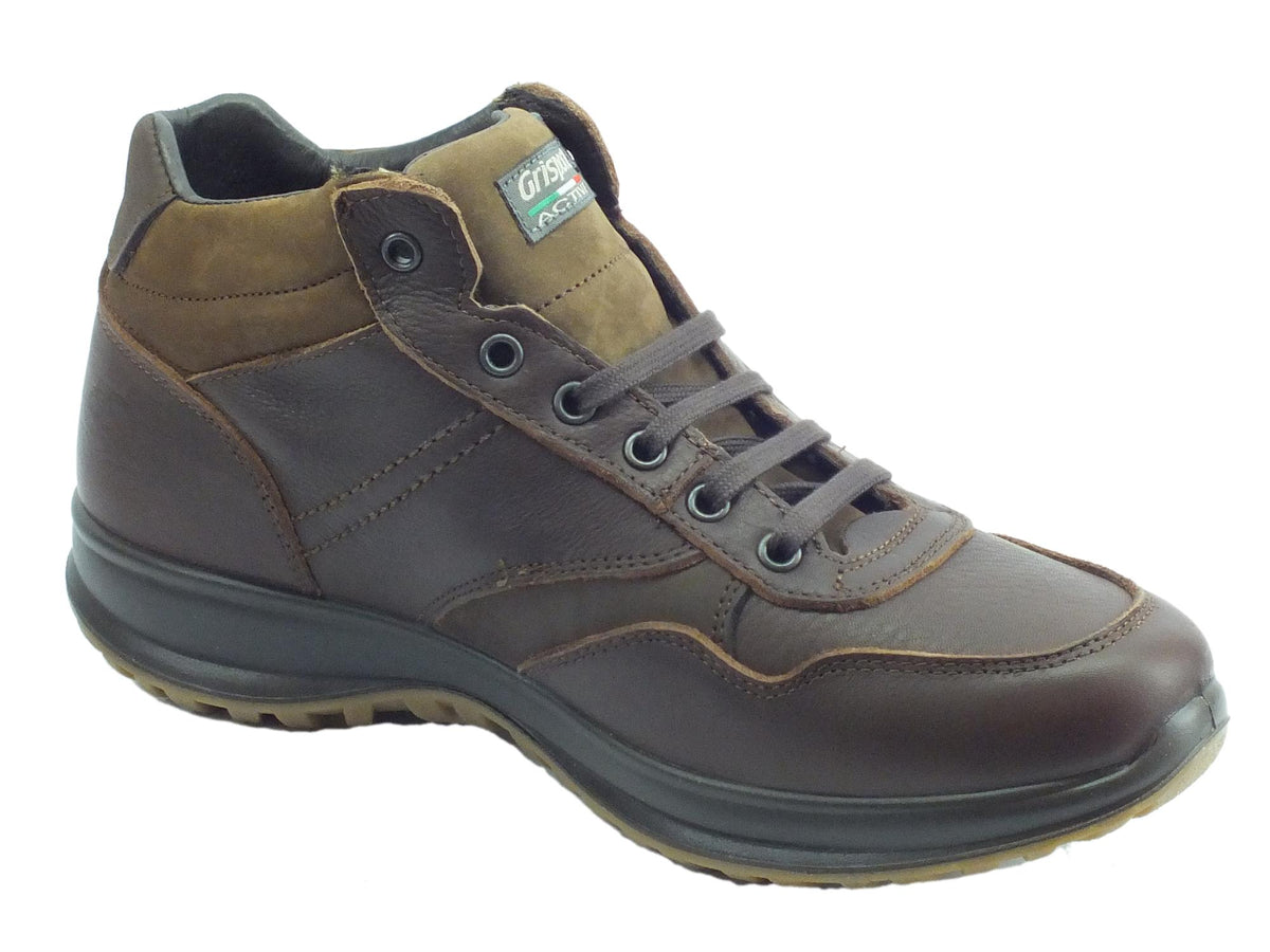 Grisport Grisport Scarponcini Uomo 8665oV Wood Oliato pelle marrone Wood Oliato