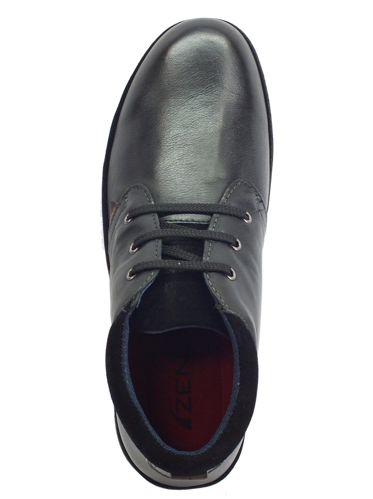 Zen Zen 978043 Nero Scarponcini uomo in pelle sottopiede memory Nero