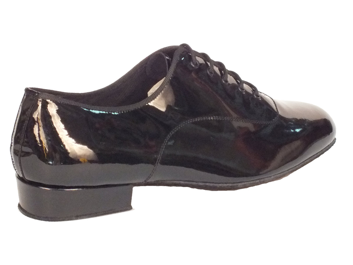 Vitiello dance shoes Scarpa da uomo per spettacolo da sala in vernice nero nero