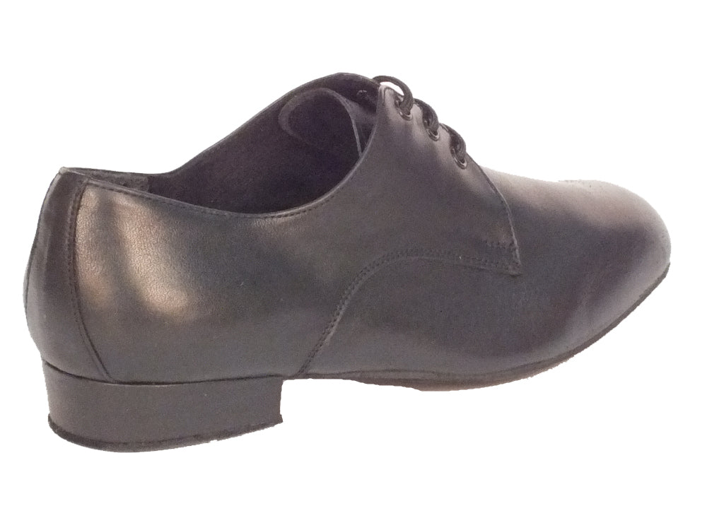 Vitiello dance shoes Scarpa da ballo per ragazzo in pelle nera Nero