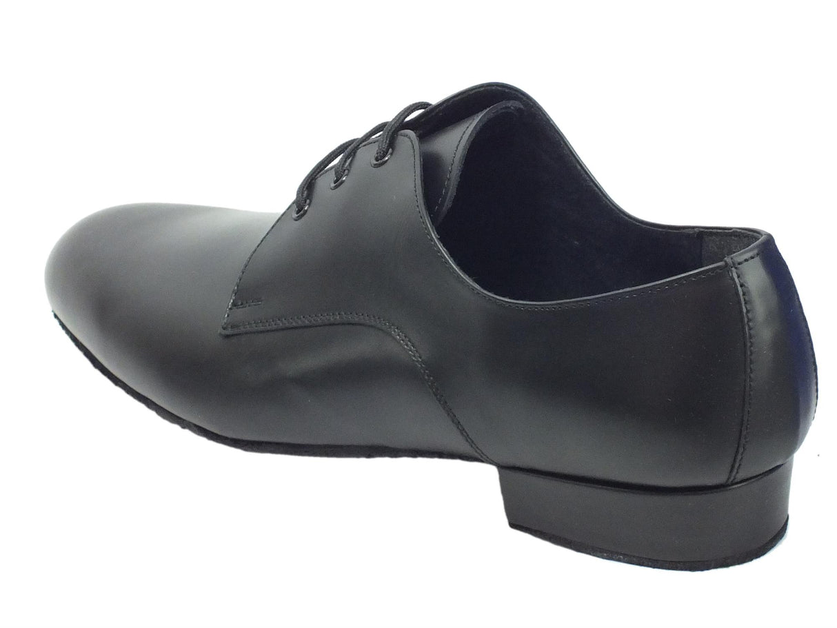 Vitiello dance shoes Scarpa da uomo per ballo standard nappa nero Nero