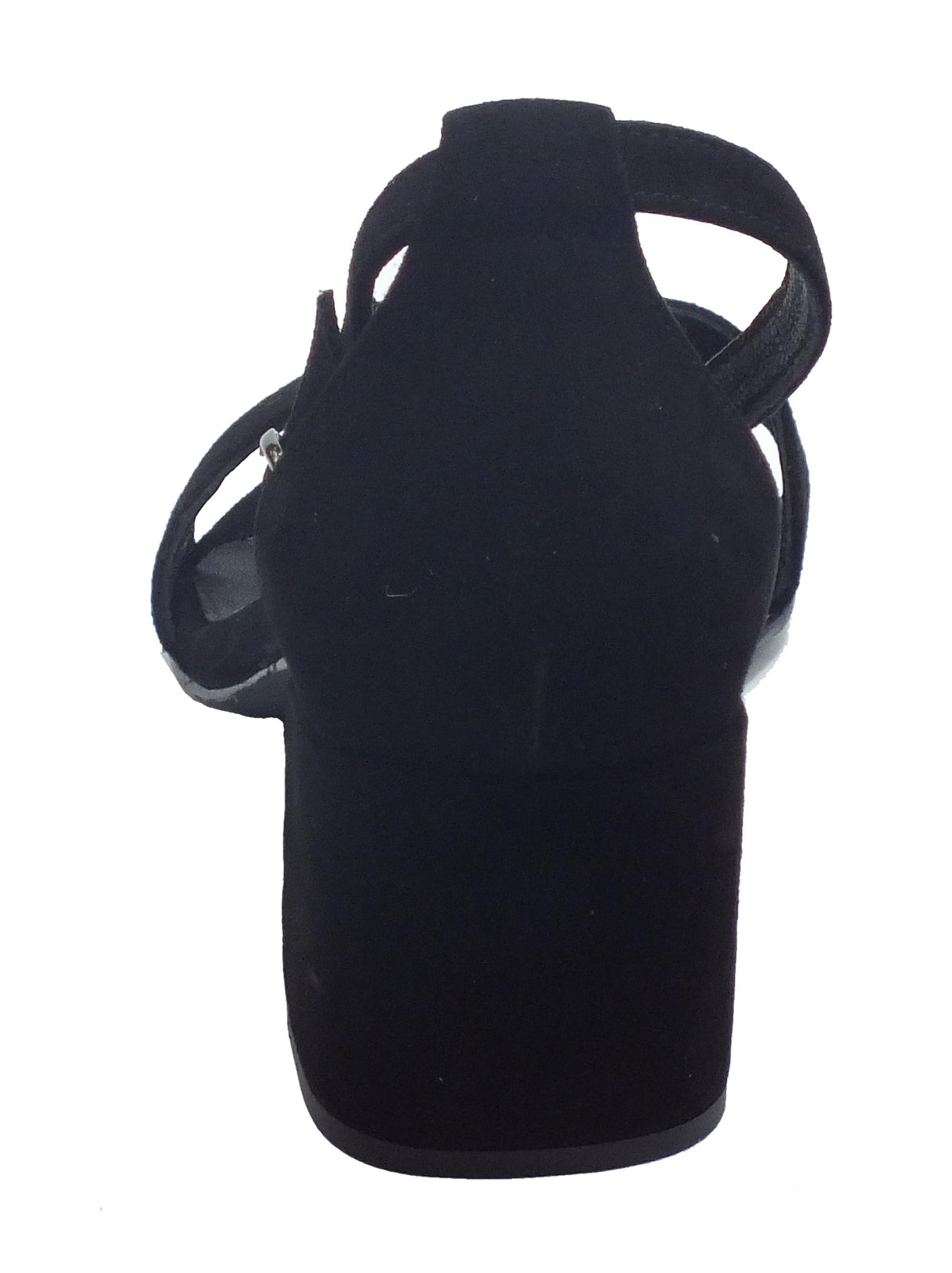 Igi&Co Igi&Co 5190722 Capra Scamosc. Nero Sandali Donna tacco alto in nabuk Nero