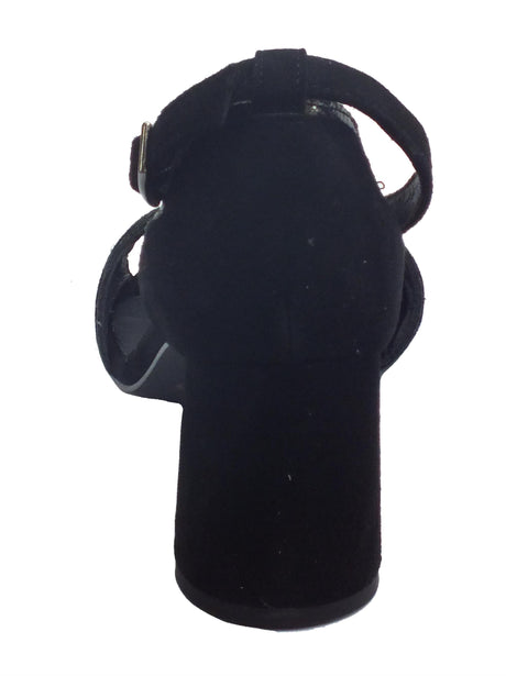 Igi&Co Igi&Co 5192400 Capra Scamosc. Nero Sandali Donna tacco alto in nabuk fibietta caviglia Nero