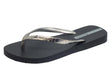 Ipanema Ipanema 82870 Glam II Fem Black Metallic Silver Infradito Glam Donna zeppa bassa Black