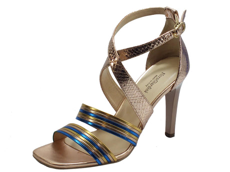 Nero Giardini NeroGiardini E012852DE Blade Vipera Phard Sandali per Donna tacco alto a spillo allaccio incrociato Blade Vipera Phard