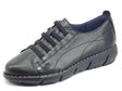 Cinzia Soft Cinzia Soft IV12041 Black Mocassini per donna in pelle con elastici frontali Black
