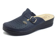 FlyFlot Fly Flot 63 465 BE Blu Pantofole in pelle per Donna sottopiede anti-shock Blu