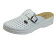 FlyFlot Fly Flot 63 465 BE Bianco Pantofole in pelle per Donna sottopiede anti-shock Bianco