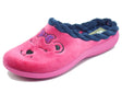 InBlu InBlu EC000064 Fuxia Pantofole per Donna in tessuto fantasia orsetto Fuxia