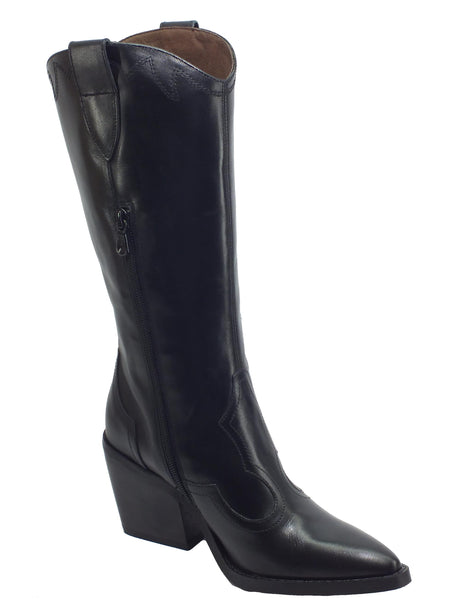 Nero Giardini NeroGiardini I013274D Nero Stivali modello Camperos per Donna in pelle Nero