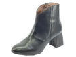 Wonders Wonders I-7735 ISEO I Negro Tronchetti accollati con tacco alto per Donna in pelle Negro