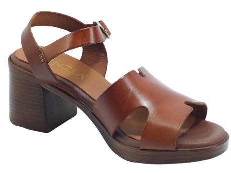 Cinzia Soft Cinzia Soft IEL869115T Cuero Sandali per Donna in pelle tacco alto e plateau Cuero