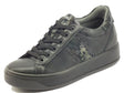 Igi&Co Igi&Co 8172500 Nappa Soft Nero Sneakers Donna in pelle e tessuto nero