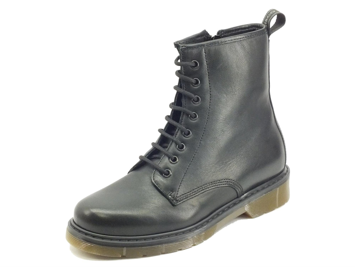 Igi&Co Igi&Co 2686900 Nappa Foulard Nero Anfibio per Donna in pelle tacco basso nero