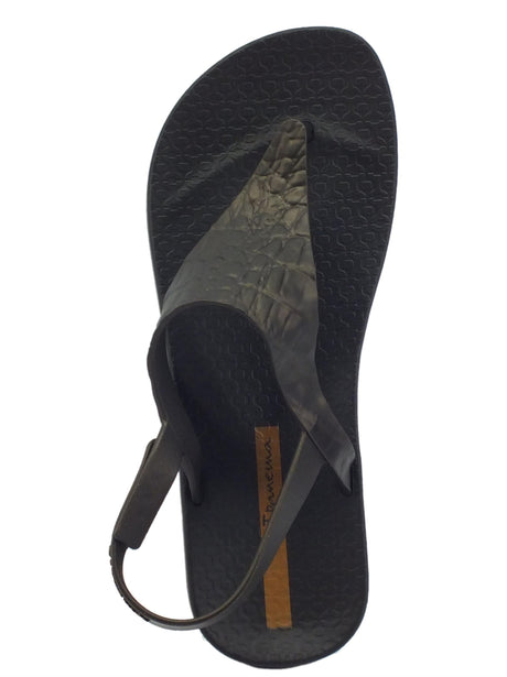 Ipanema Ipanema 83073 Caiman Sandal Black Sandali Infradito per Donna in caucciù nero Black