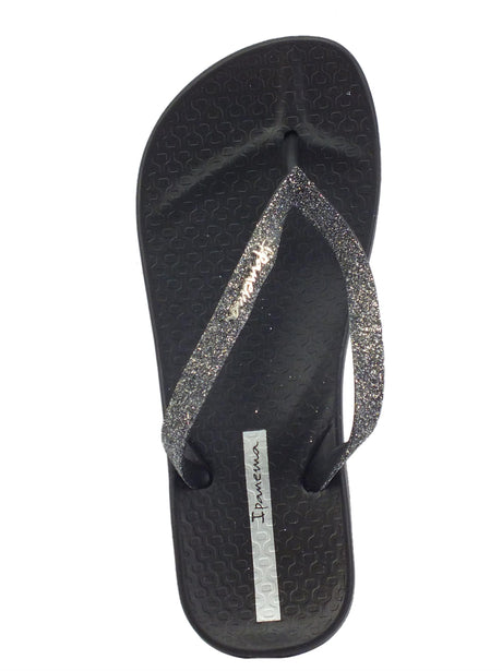 Ipanema Ipanema 83140 Anat Lolita Black Infradito per Donna in caucciù zeppa bassa Black