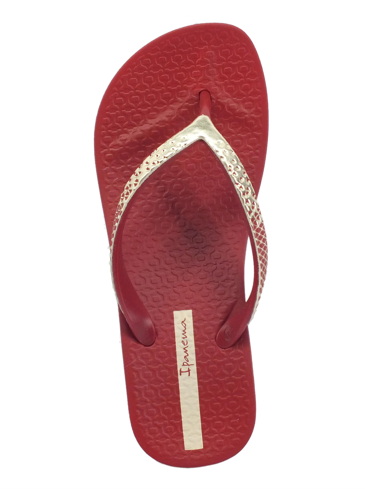 Ipanema Ipanema 82872 Mesh VI Plat Burgundy Rose Infradito per Donna in caucciù zeppa media Burgundy Rose