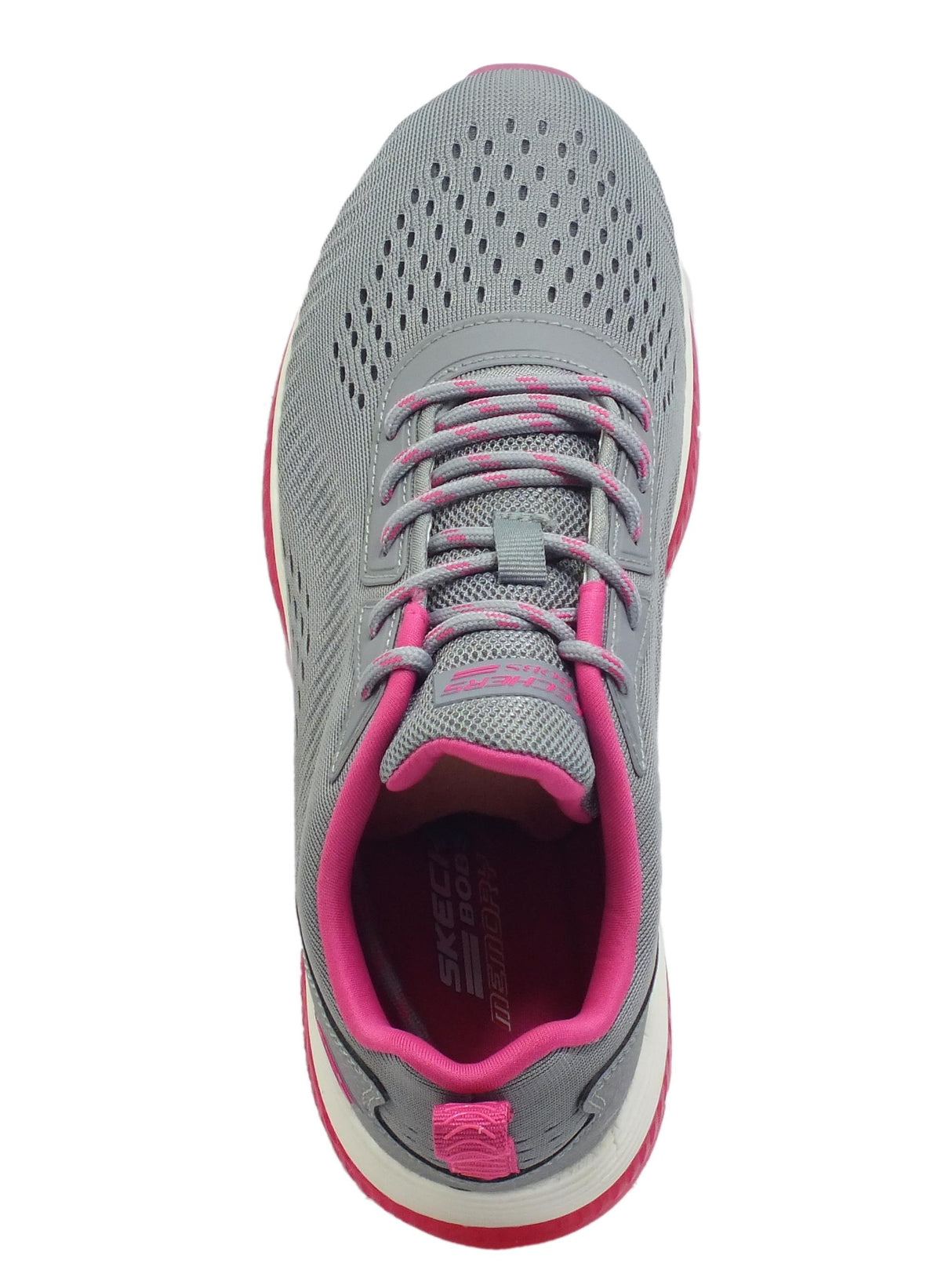 Skechers Skechers Bobs Sport 117102 GRY Cool Chillin Gray scarpe sportive per Donna tessuto Gray