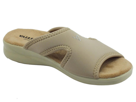 Valleverde Valleverde Pantofole Donna 25321 Beige sintetico beige Beige