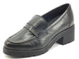 Cinzia Soft Cinzia Soft MI655035 Nero Mocassini classici per Donna in pelle con tacco medio Nero