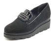 Cinzia Soft Cinzia Soft IAB854028 Nero Mocassini eleganti per Donna in ecocamoscio con zeppa Nero