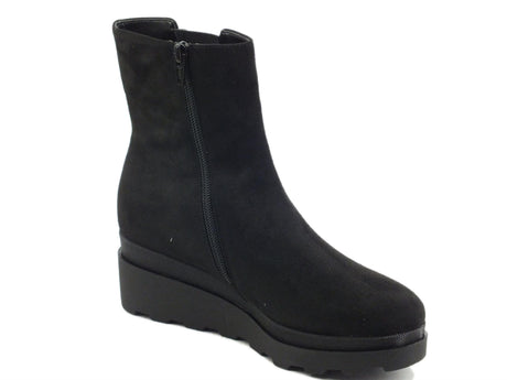 Cinzia Soft Cinzia Soft IAB874024 Nero Tronchetti per Donna in tessuto nero con zeppa Nero