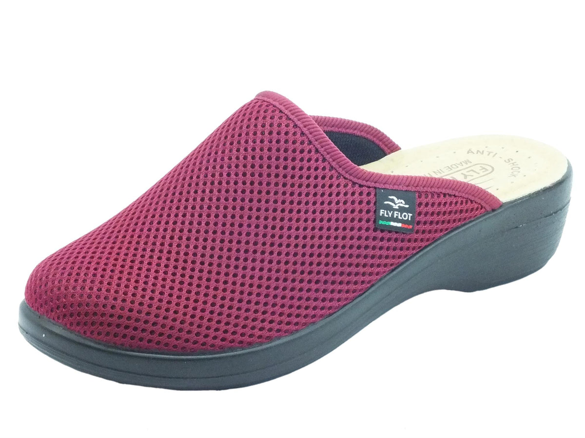 FlyFlot FlyFlot Pantofole Donna T5 368 FE Bordò sintetico rosso Bordò
