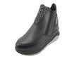 Grisport Grisport Active 6709o9G Nero Oxford Tronchetti per Donna in pelle con zeppa interna Nero